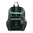 thumbnail image 1 of Eastsport Myth Pro Top Loader Mesh Backpack, Black/Pool Blue, 1 of 7