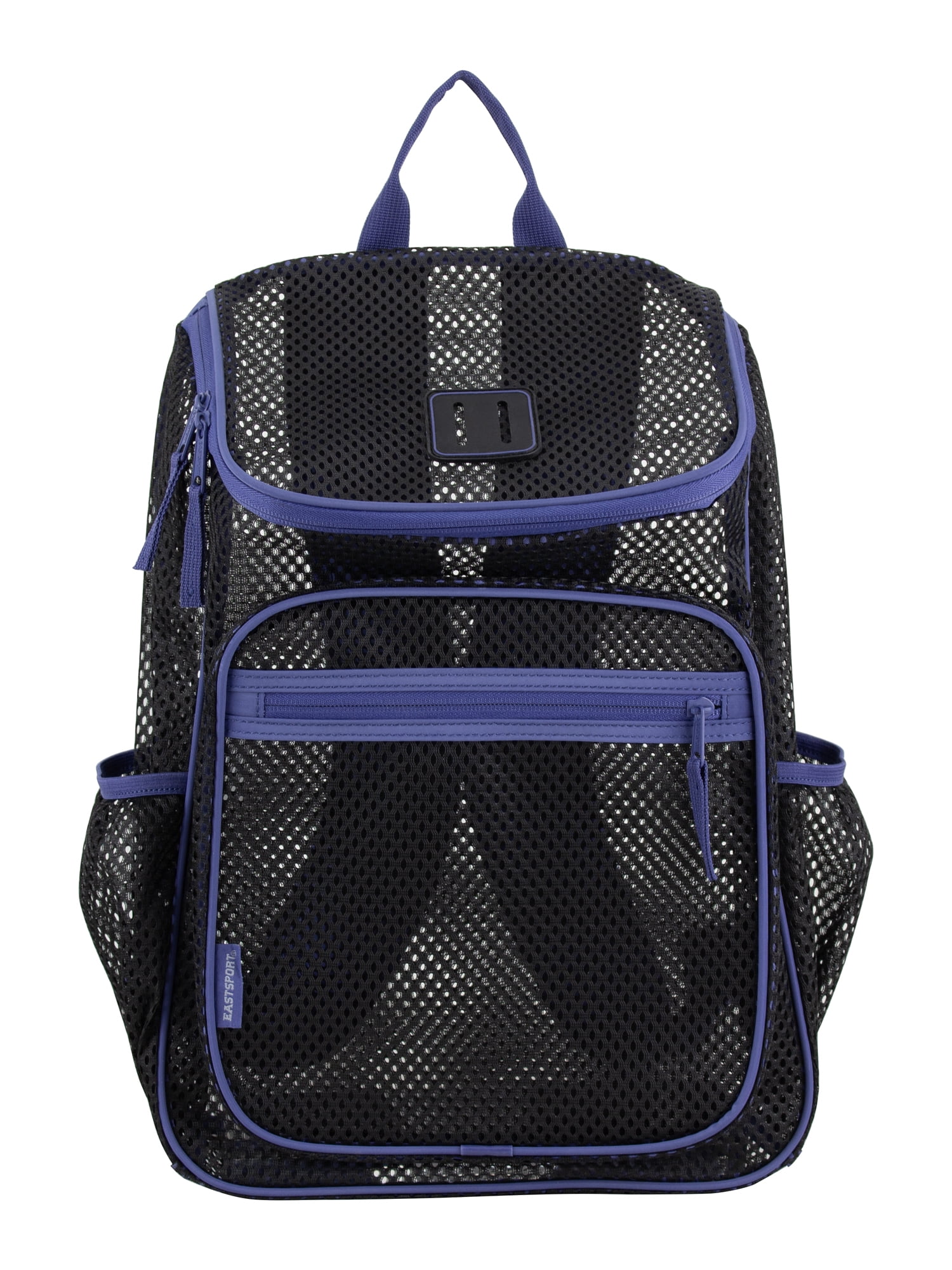Eastsport Myth Pro Top Loader Mesh Backpack, Black/Skipper Blue