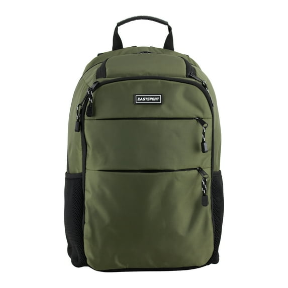 Eastsport Unisex 17" Platinum Lifestyle Dome Backpack, Army Green