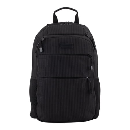 Eastsport Unisex 17" Platinum Lifestyle Dome Backpack with Protective Sunglasses Pocket, Dark Grey