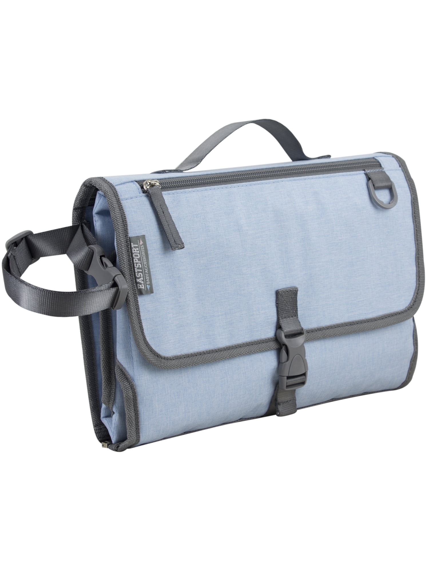 Eastsport Polyester Portable Diaper Changing Pad, Blue