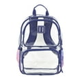 thumbnail image 1 of Eastsport Unisex Primo Clear 16" Backpack, Skipper Blue, 1 of 7