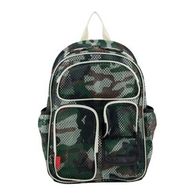 Eastsport Unisex 16" Pro Cargo Mesh Backpack, Army Camo
