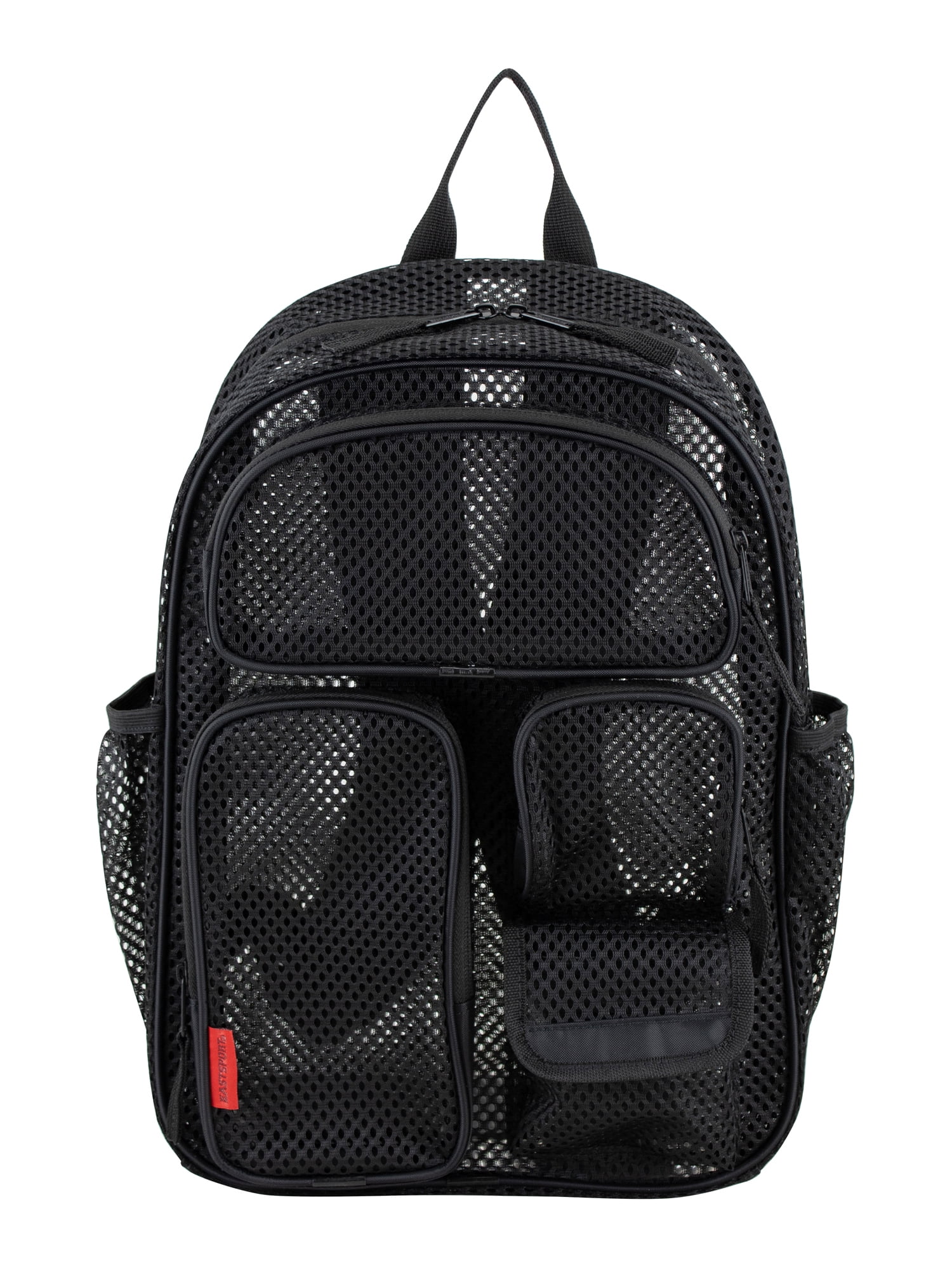 Eastsport Unisex 16" Pro Cargo Mesh Backpack, Black