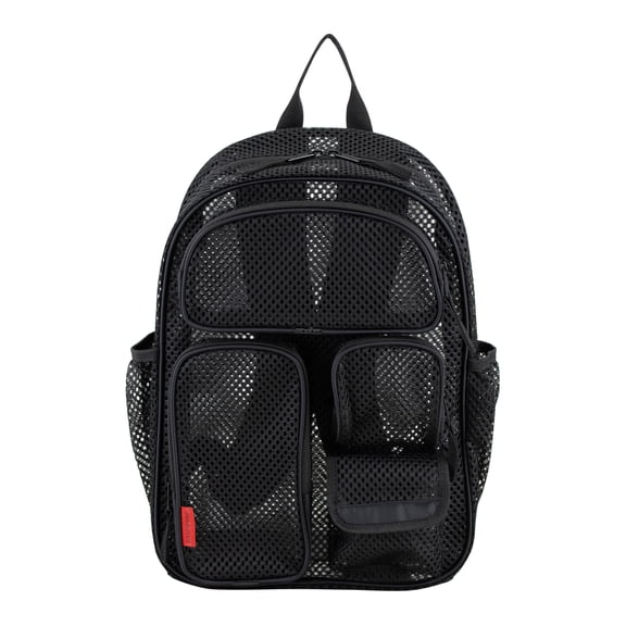 Eastsport Unisex 16" Pro Cargo Mesh Backpack, Black
