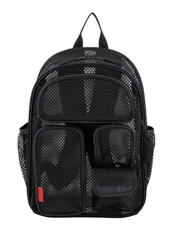 Unisex 16" Pro Cargo Mesh Backpack, Black