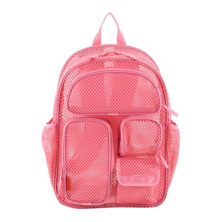 Eastsport Unisex 16" Pro Cargo Mesh Backpack, Chateau Rose