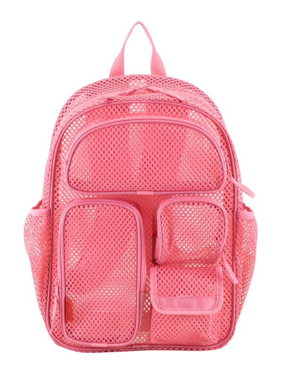 Unisex 16" Pro Cargo Mesh Backpack, Chateau Rose