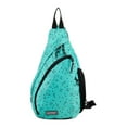thumbnail interactive-video image 1 of Eastsport Protection Unisex Ergo Sling Backpack, Dainty Dalmation, 1 of 8