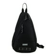 thumbnail interactive-video image 1 of Eastsport Range Ergo Sling Backpack, Black, 1 of 9