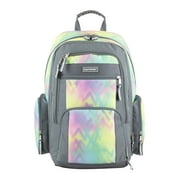 Eastsport Recycled Expandable Raptor Backpack, Multi-Color Tie-Dye Happy Distortion