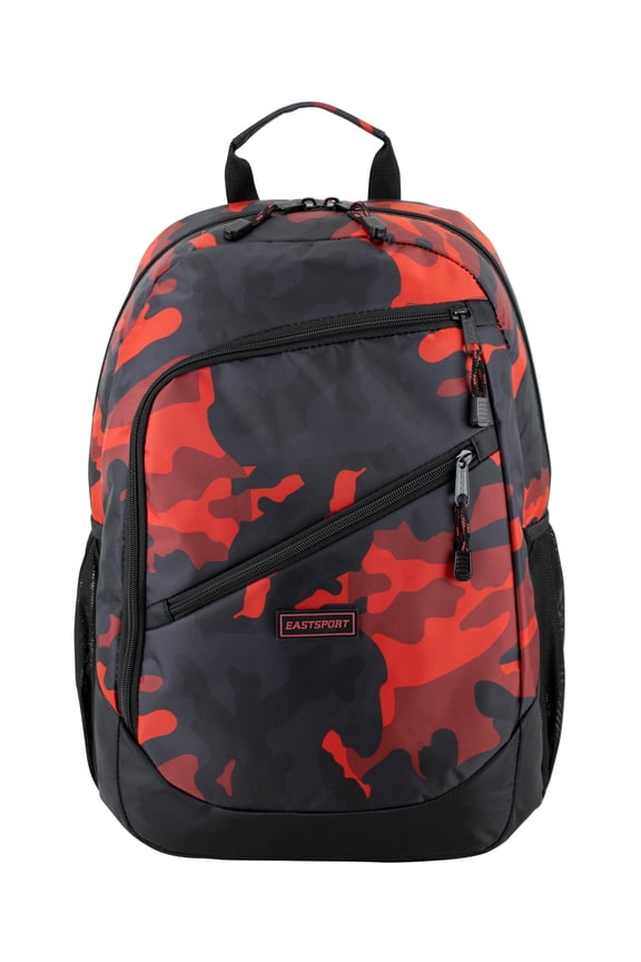 Unisex 18.5" Rocket Sport Backpack, Fiery Red Camo