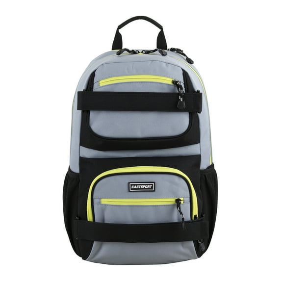 Eastsport Skatepark Skater Unisex Backpack Cool Gray