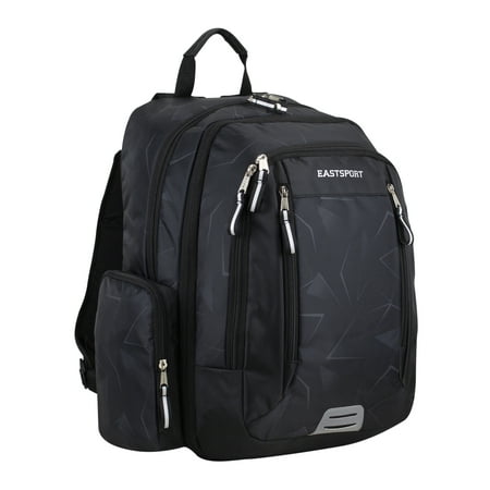 Eastsport Unisex Adjustable Colossus XL Expansion Backpack, Black