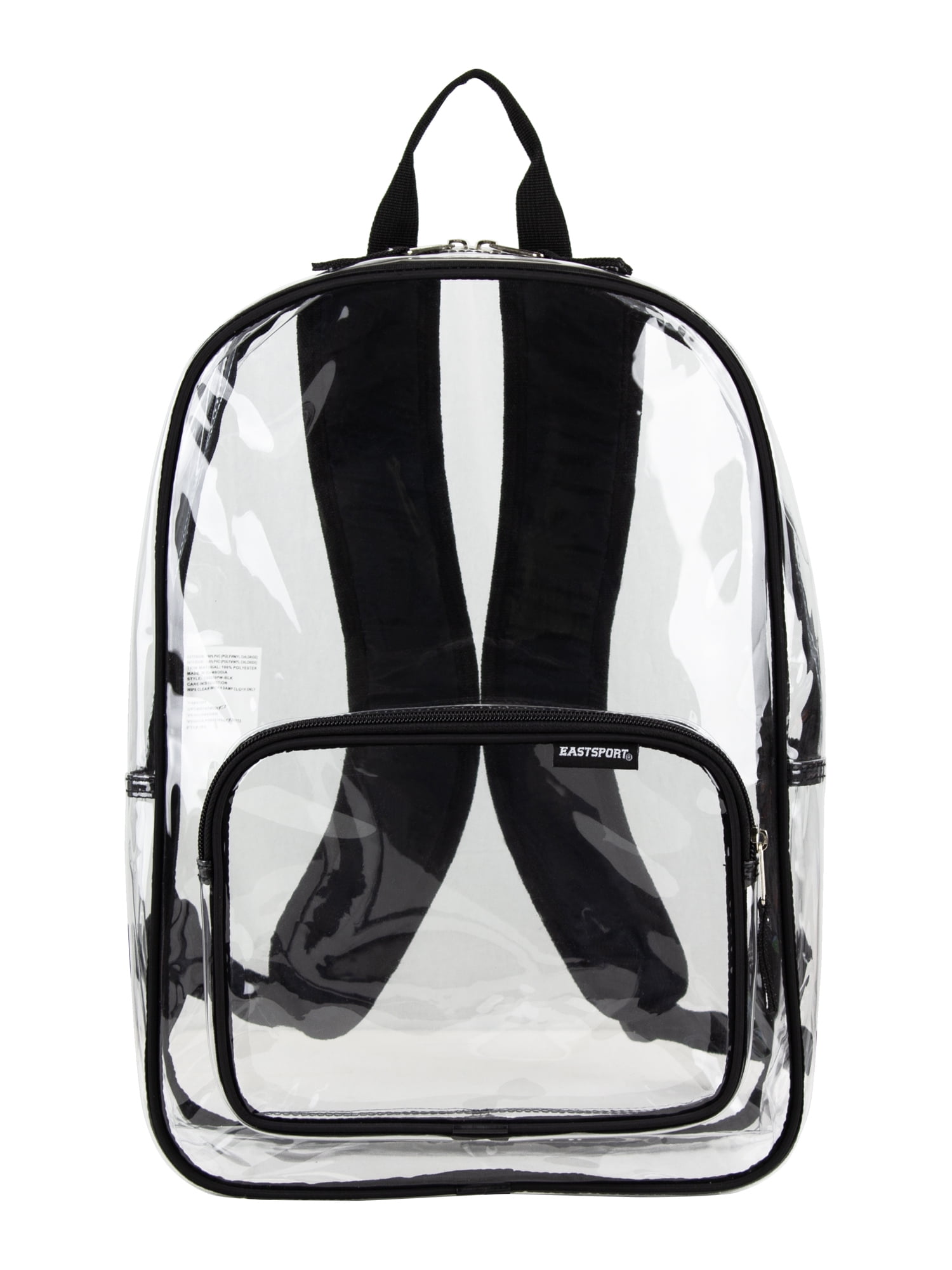 Eastsport Spark Clear Backpack Black