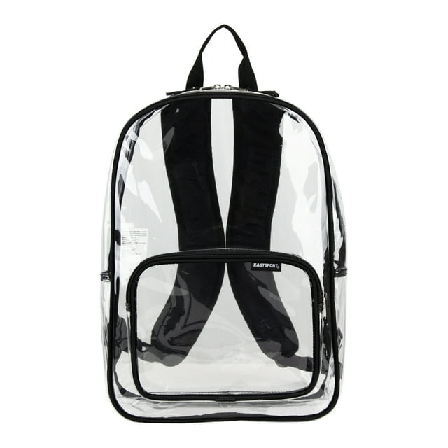 Eastsport Spark Clear Backpack, Black - Walmart.com