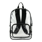 Eastsport Spark Clear Backpack, Black