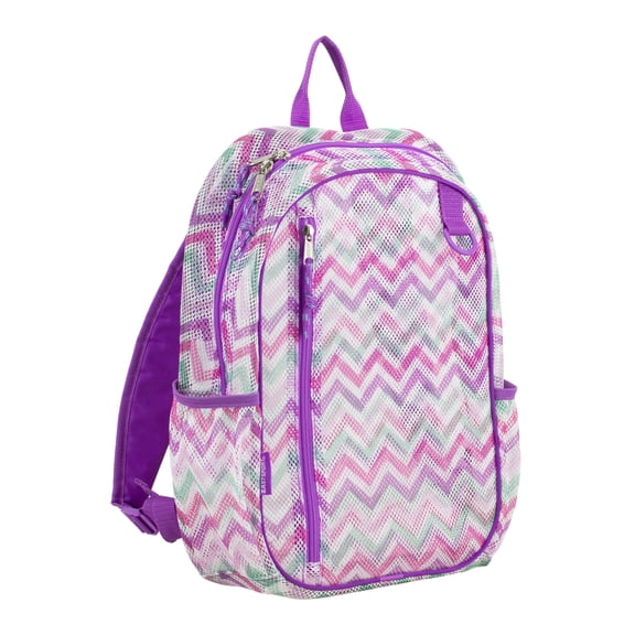 Eastsport Purple Unisex Active Lifestyle Mesh Backpack