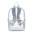 thumbnail image 1 of Eastsport Unisex 16" Success Clear Backpack, Cool Gray, 1 of 7