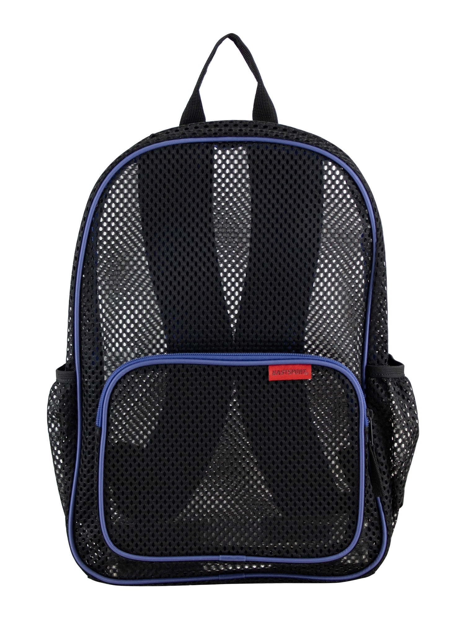 Unisex 16" Success Mesh Backpack, Black/Blue