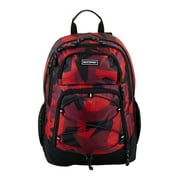 Eastsport Surge Sport Backpack, Red Jagged Shape