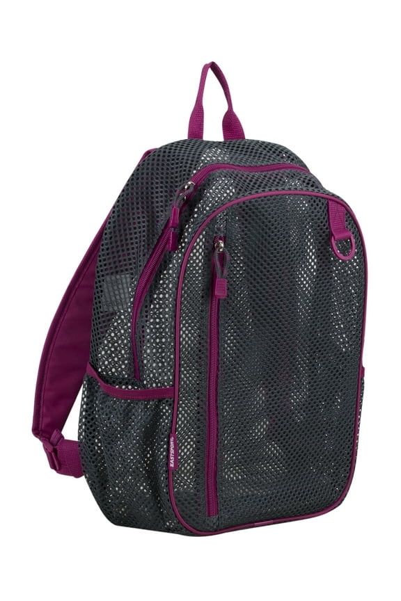Unisex Active Lifestyle Mesh Backpack, Graphite