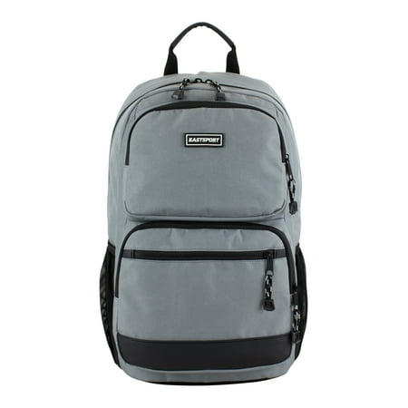 Eastsport Unisex 17" Aurora Core Backpack, Ash Grey