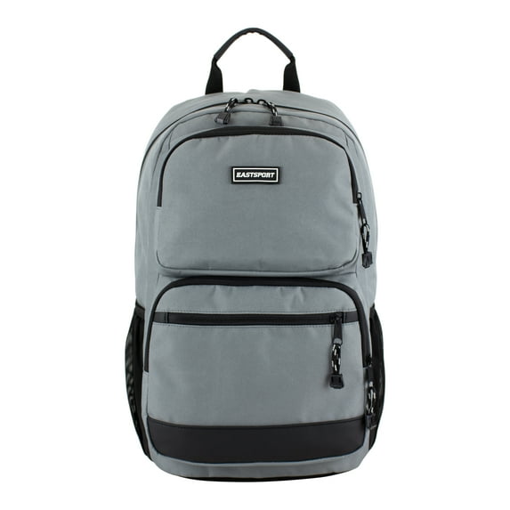 Eastsport Unisex 17" Aurora Core Backpack, Ash Grey