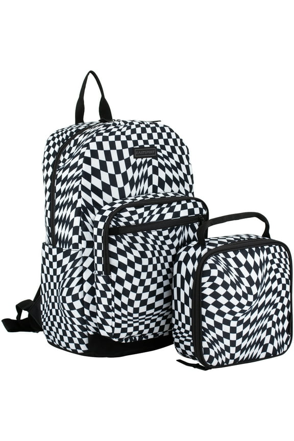 Unisex 17" Backpack & Lunch Box 2-Piece Set, Dimensional Check
