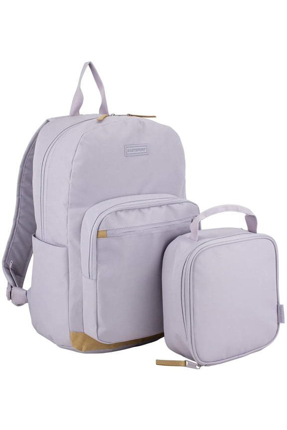 Unisex 17" Backpack & Lunch Box 2-Piece Set, Thistle
