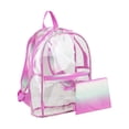 thumbnail image 1 of Eastsport Unisex Childrens Clear Backpack with Pencil Case 2-Piece Set Ombre, 1 of 7