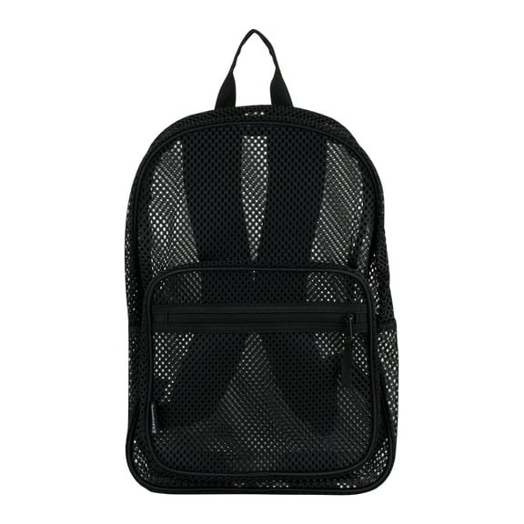 Eastsport Unisex City Mesh 16" Backpack, Black