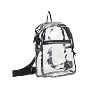 Eastsport Unisex Clear Mini Backpack, Black