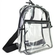 Eastsport Unisex Clear Mini Backpack, Clear