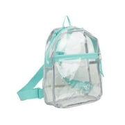 Eastsport Unisex Clear Mini Backpack, Turquoise