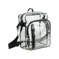 thumbnail image 1 of Eastsport Unisex Clear Stadium Gear Bag, Black, 1 of 6