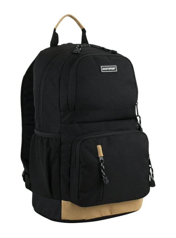 Eastsport Unisex Core Scholastic 19" Laptop Backpack, Black