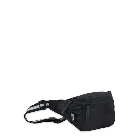 Eastsport Unisex Cross-Body Fanny Pack, Compact, Nylon, Black