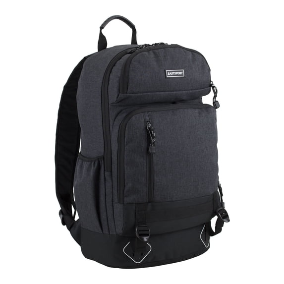 Eastsport Unisex Elevated Backpack, Dark Grey