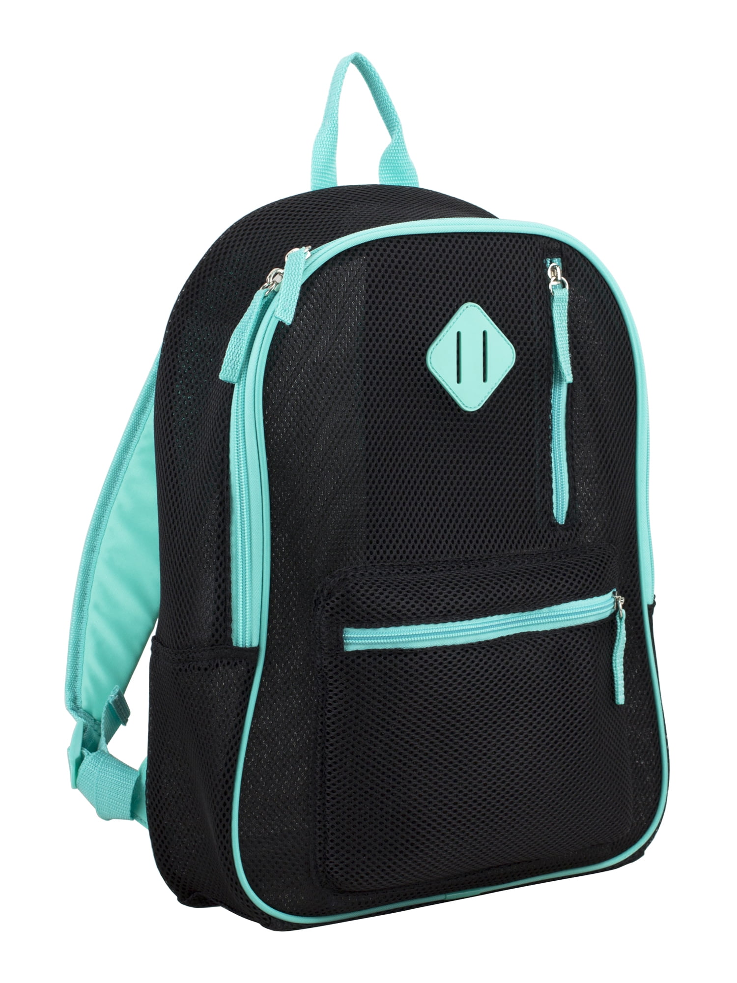 Eastsport Unisex Elevated Lifestyle Mesh Backpack, Black