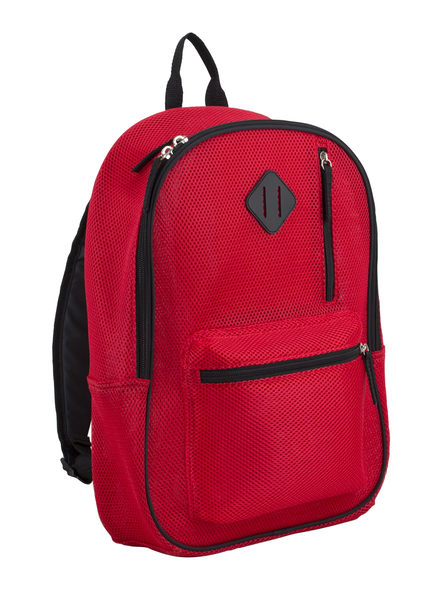 Eastsport Unisex Elevated Lifestyle Mesh Backpack, Poppy Red