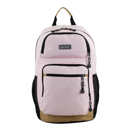 Eastsport Unisex Essential Backpack, Sand Rose/Suede