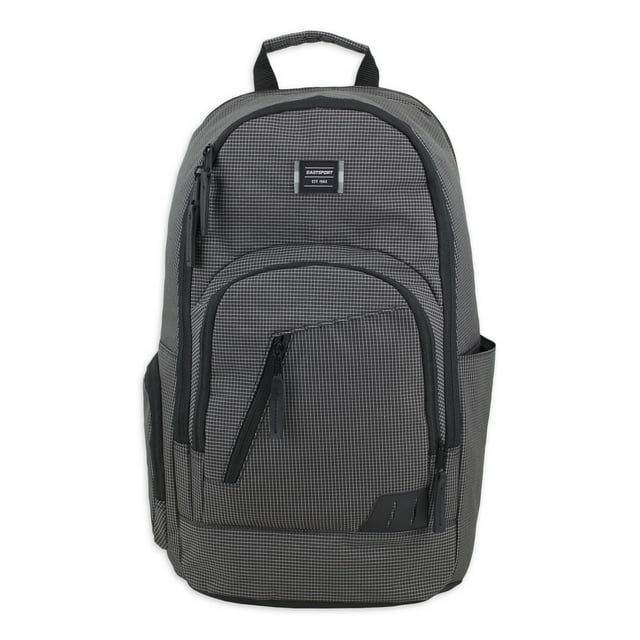 Eastsport Unisex Everyday Laptop Backpack, Gray