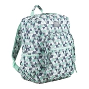 Eastsport Unisex Fashion Lifestyle Backpack, Grey Mint Diamonds