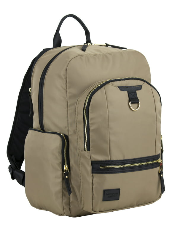 Eastsport Unisex Lauren 2.0 Backpack, Khaki