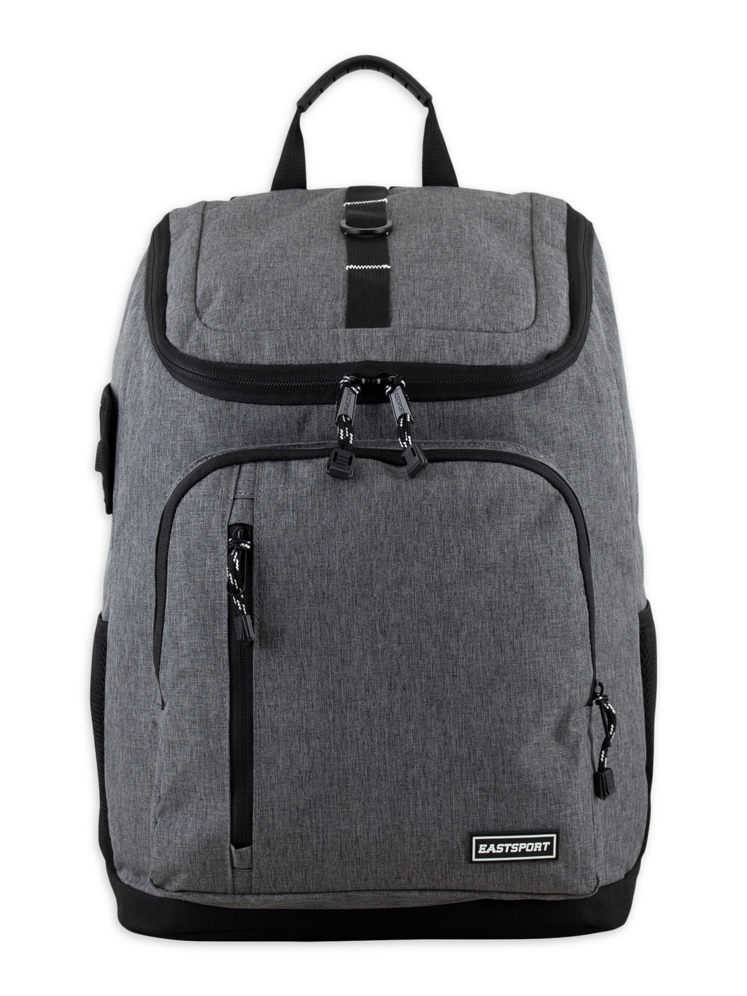 Eastsport Unisex Legend Laptop Backpack, Dark Gray