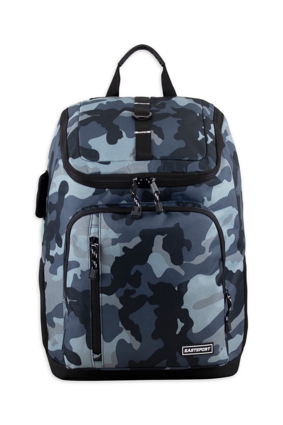 Unisex Legend Laptop Backpack, Midnight Camouflage