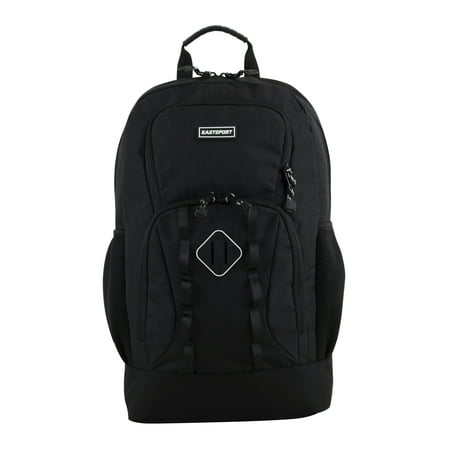 Eastsport Unisex Level Up Dome Laptop Backpack Black
