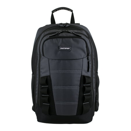 Eastsport Unisex MVP Expandable Recycled 19" Backpack, Nine Iron