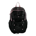thumbnail interactive-video image 1 of Eastsport Unisex Magna Pro Mesh 17" Backpack, Black/Lilac, 1 of 8